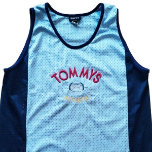 Vintage Bootleg 90er Jahre Tommy Hilfiger Jersey Tank Top