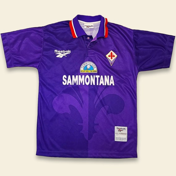 Vintage Fiorentina Reebok Soccer Jersey