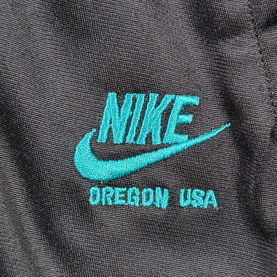 Nike Vintage 80s Color Block Track Jacket - Orego… - image 3