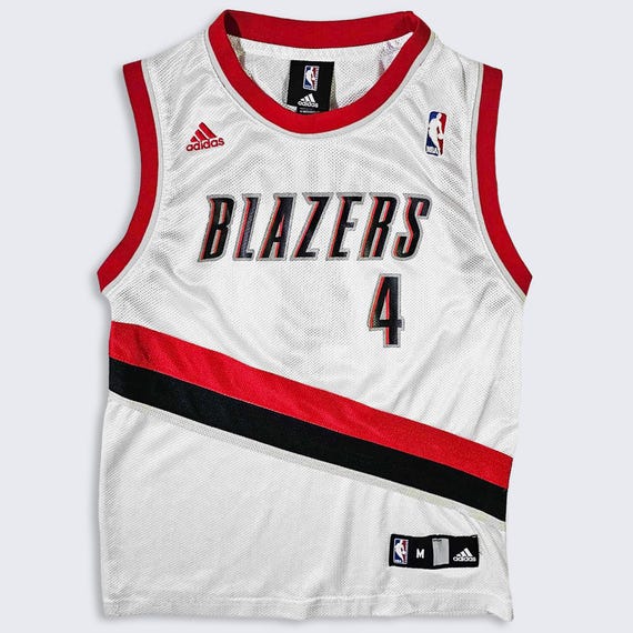Portland Trail Blazers Jerryd Bayless Adidas YOUTH Basketball Jersey - NBA Authentics Uniform - Size : Youth Medium ( M ) - FREE Shipping