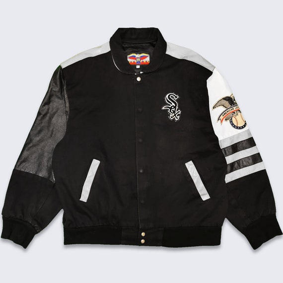 Chicago White Sox Vintage 90s Jeff Hamilton Varsity Jacket Chicago White Sox Vintage 90s Jeff Hamilton Varsity Jacket