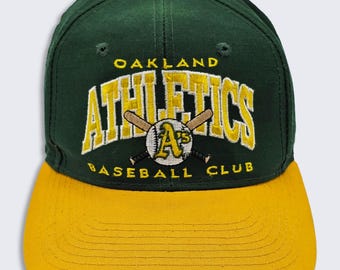ウェア VINTAGE Oakland Athletics dead stock CAP Vintage 90s Deadstock Oakland A's Athletics SnapBack Hat NOS