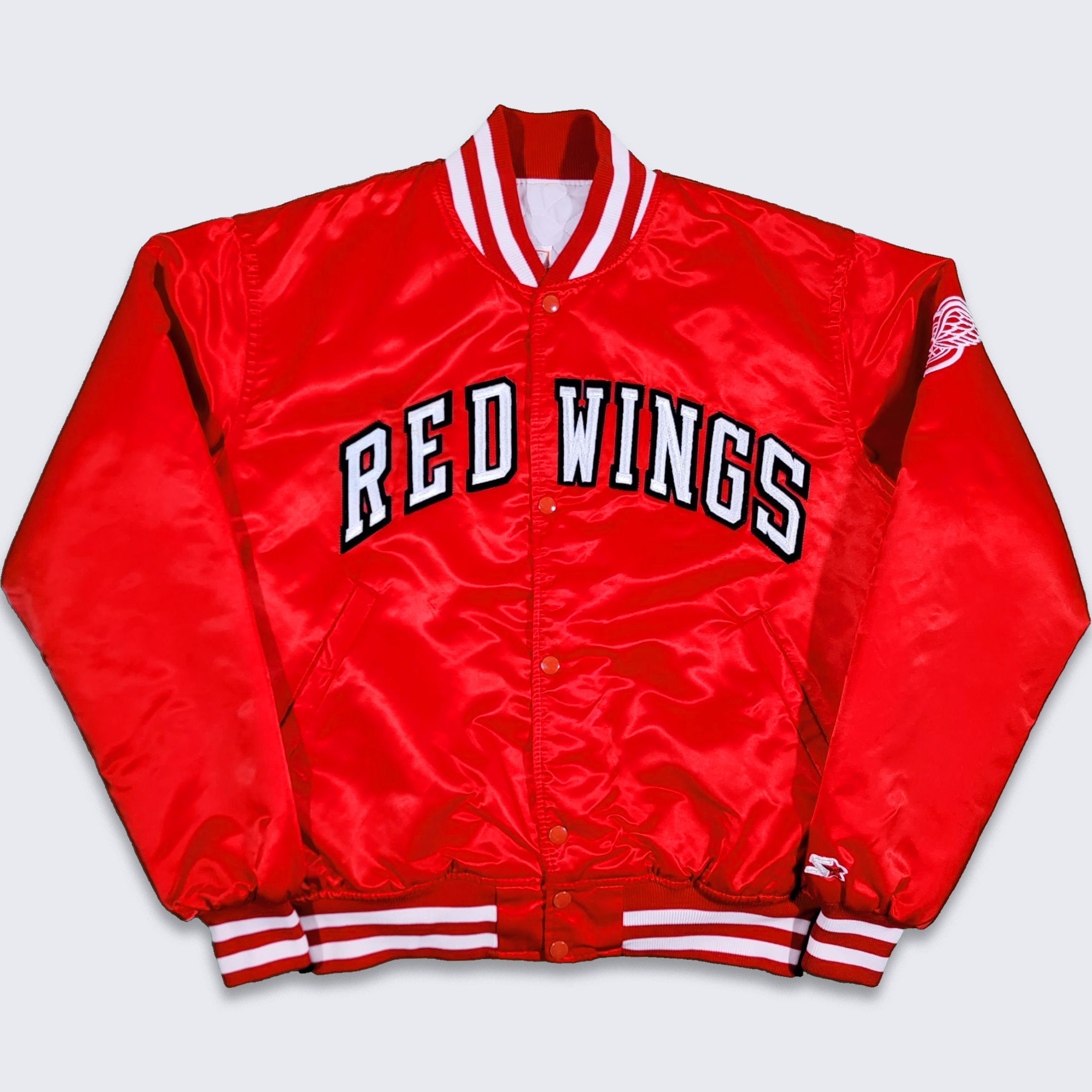 Vintage 80s Starter Satin Bomber Jacket 