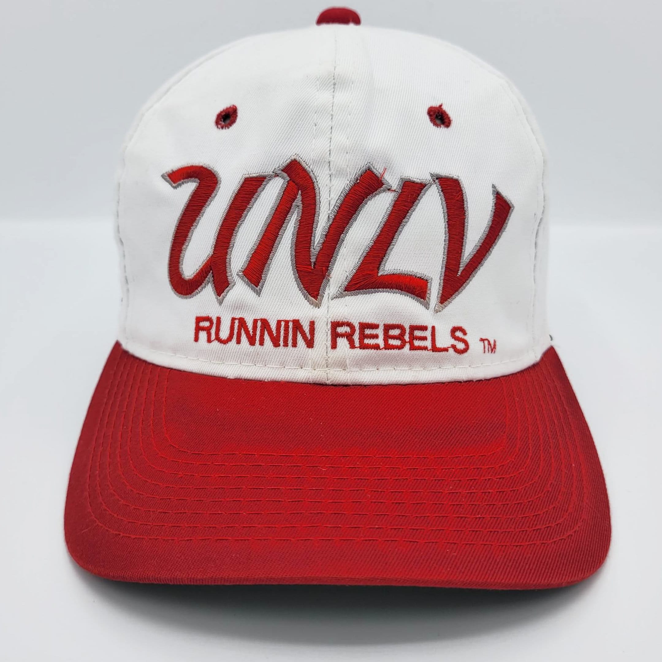 Vintage University Of Nevada, Las Vegas UNLV Runnin Rebels Twill Snapback  Hat