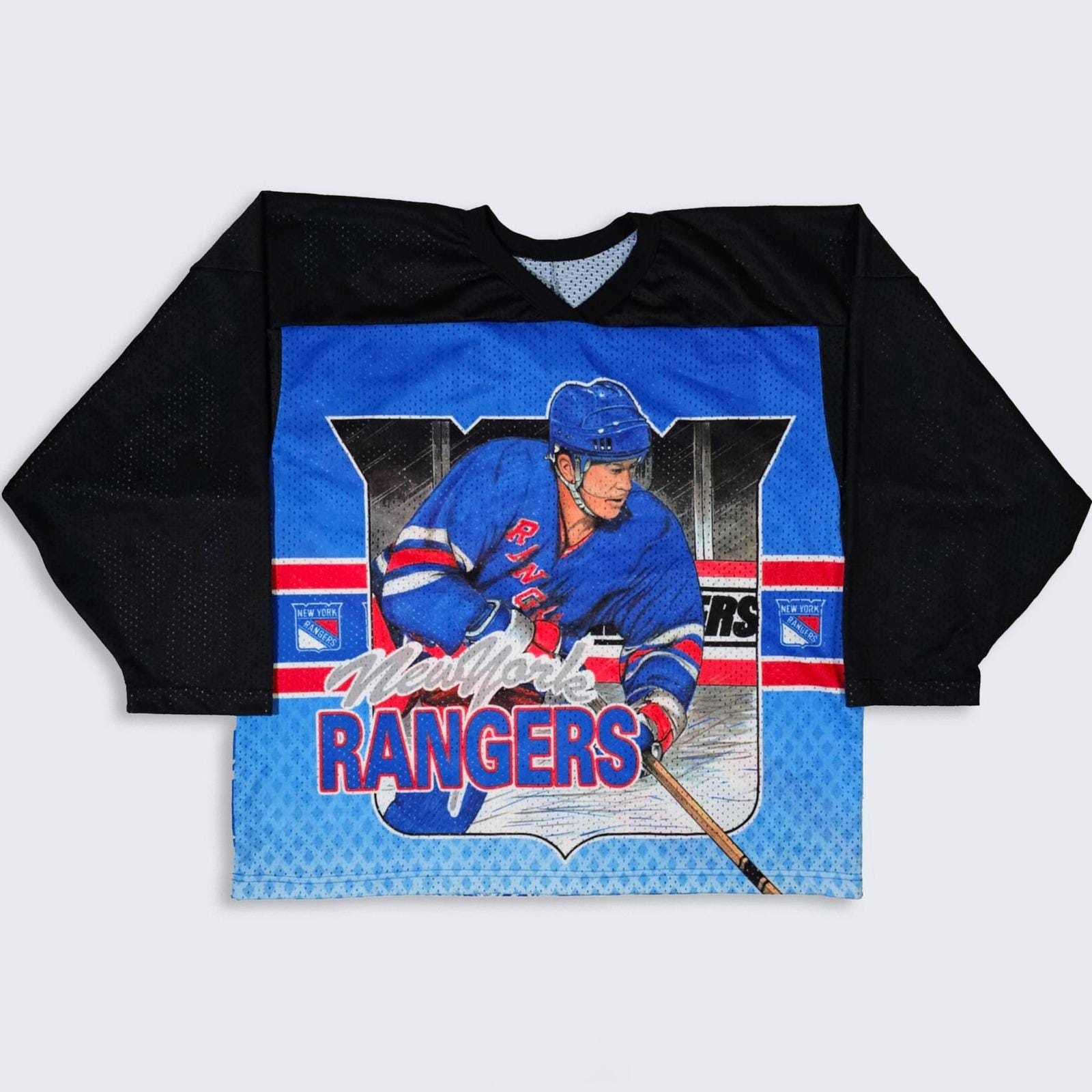 希少 USA製 CCM MASKA ニューヨーク レンジャース ホッケーシャツ New York Rangers Ccm Jersey - Etsy