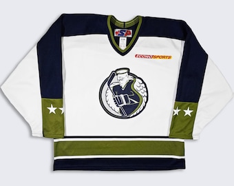 Sherbrooke Saint-François Vintage Quebec SP Hockey Jersey - Minor Professional League - Made in Canada - Men's : Large ( L ) - FREE SHIPPING