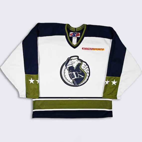Sherbrooke Saint-François Vintage Quebec SP Hockey Jersey - Minor Professional League - Made in Canada - Men's : Large ( L ) - FREE SHIPPING