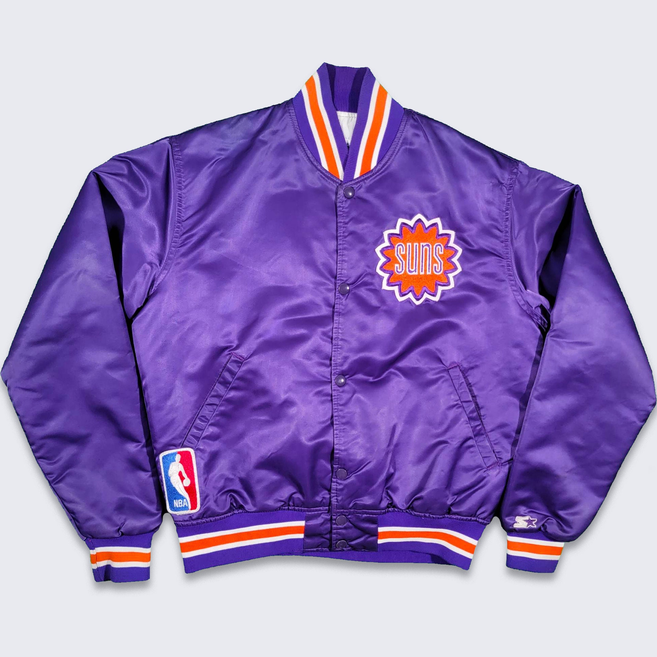 Classics Phoenix Suns Black Satin Jacket