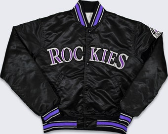 Veste Bomber Vintage Starter Atlanta Braves – Années 90, Taille L – Occasion