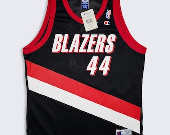 Portland Trail Blazers Vintage 90s Brian Grant Champion Basketball Jersey