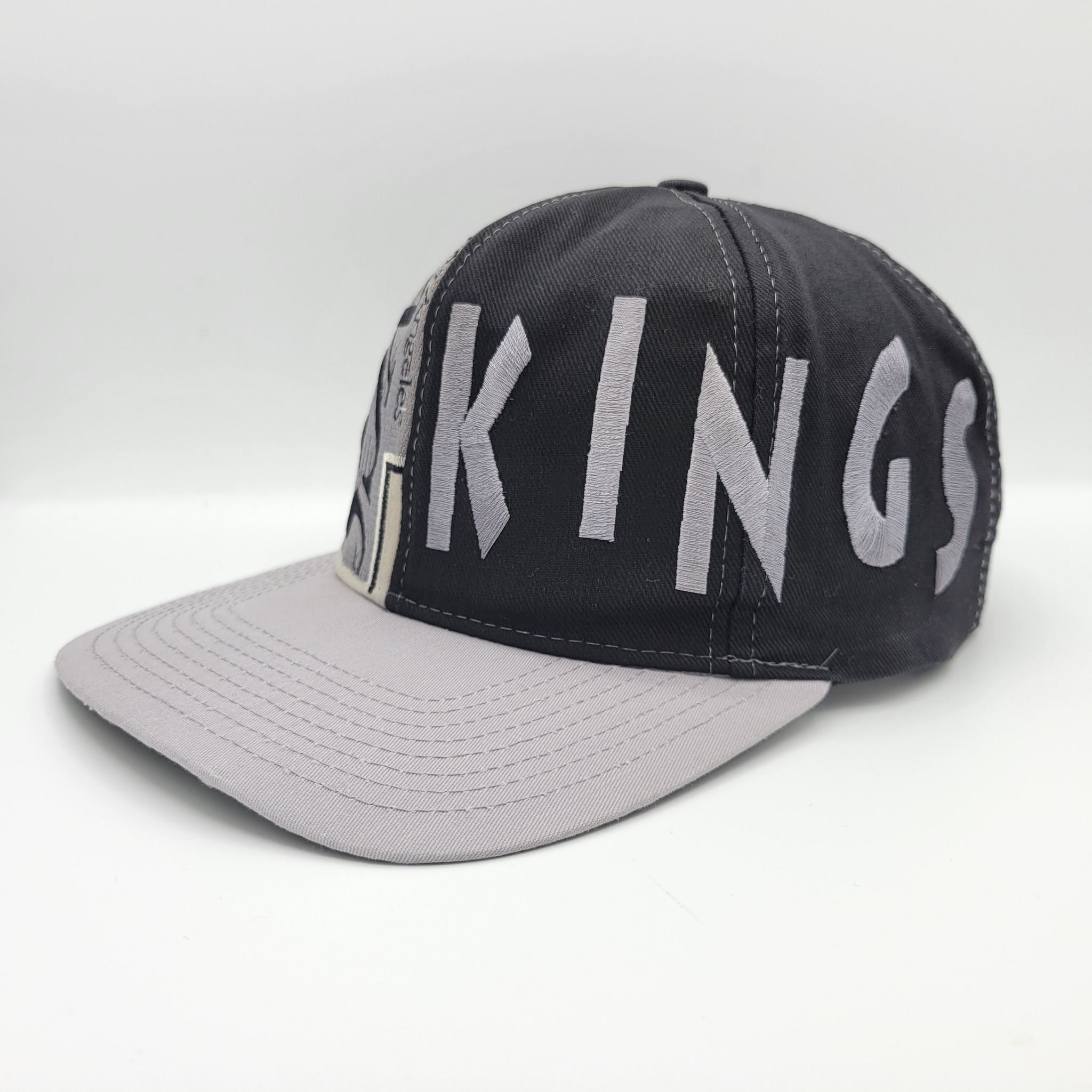 Vintage 1998 Twins Los Angeles Kings Plain Logo Snapback Hat 