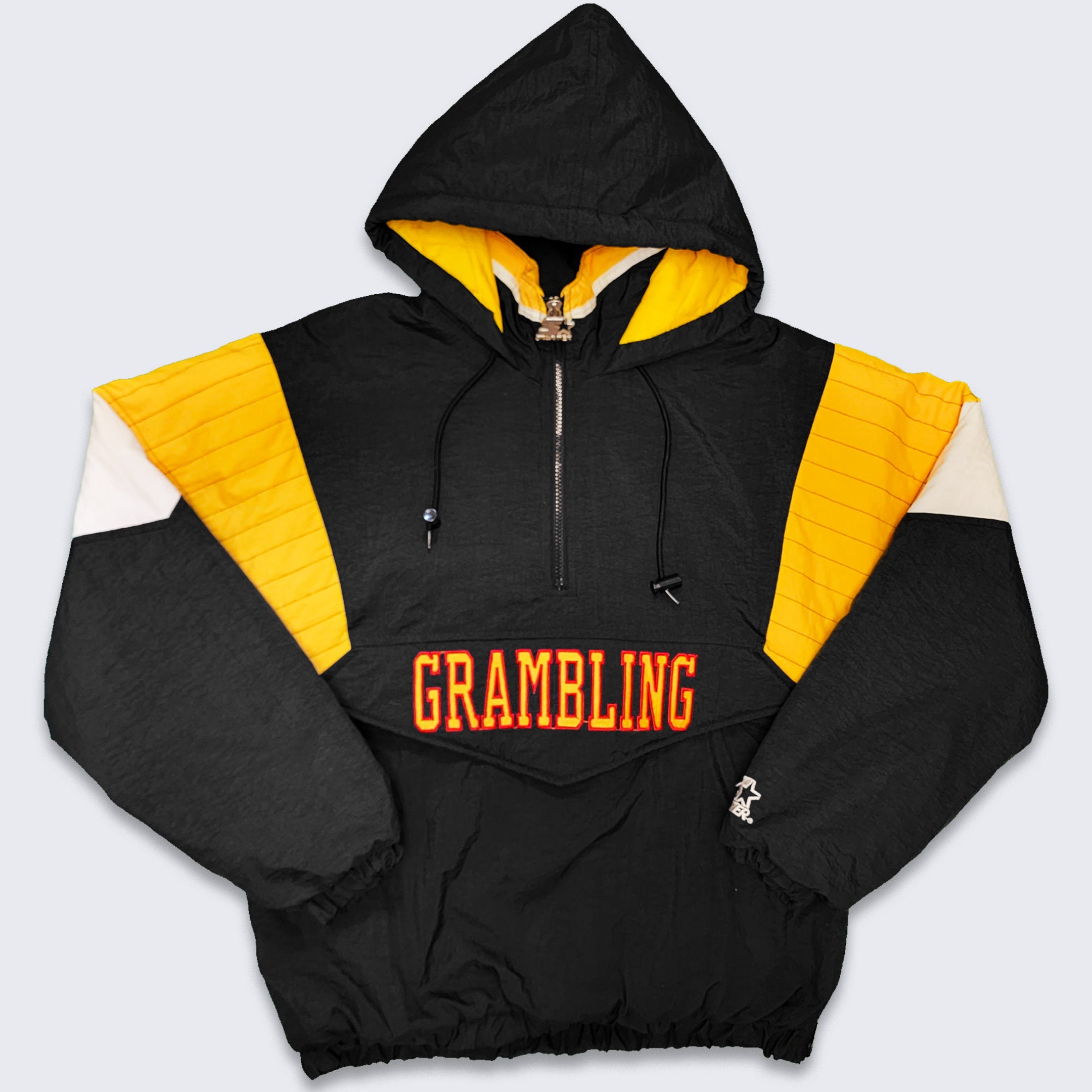 Grambling State Tigers Vintage 90s HBCU Starter Jacket - Hooded