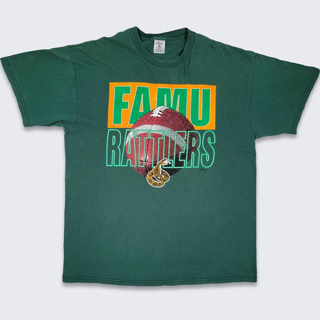 FAMU Rattlers Vintage 90s HBCU Football T-shirt - Florida A&M ...