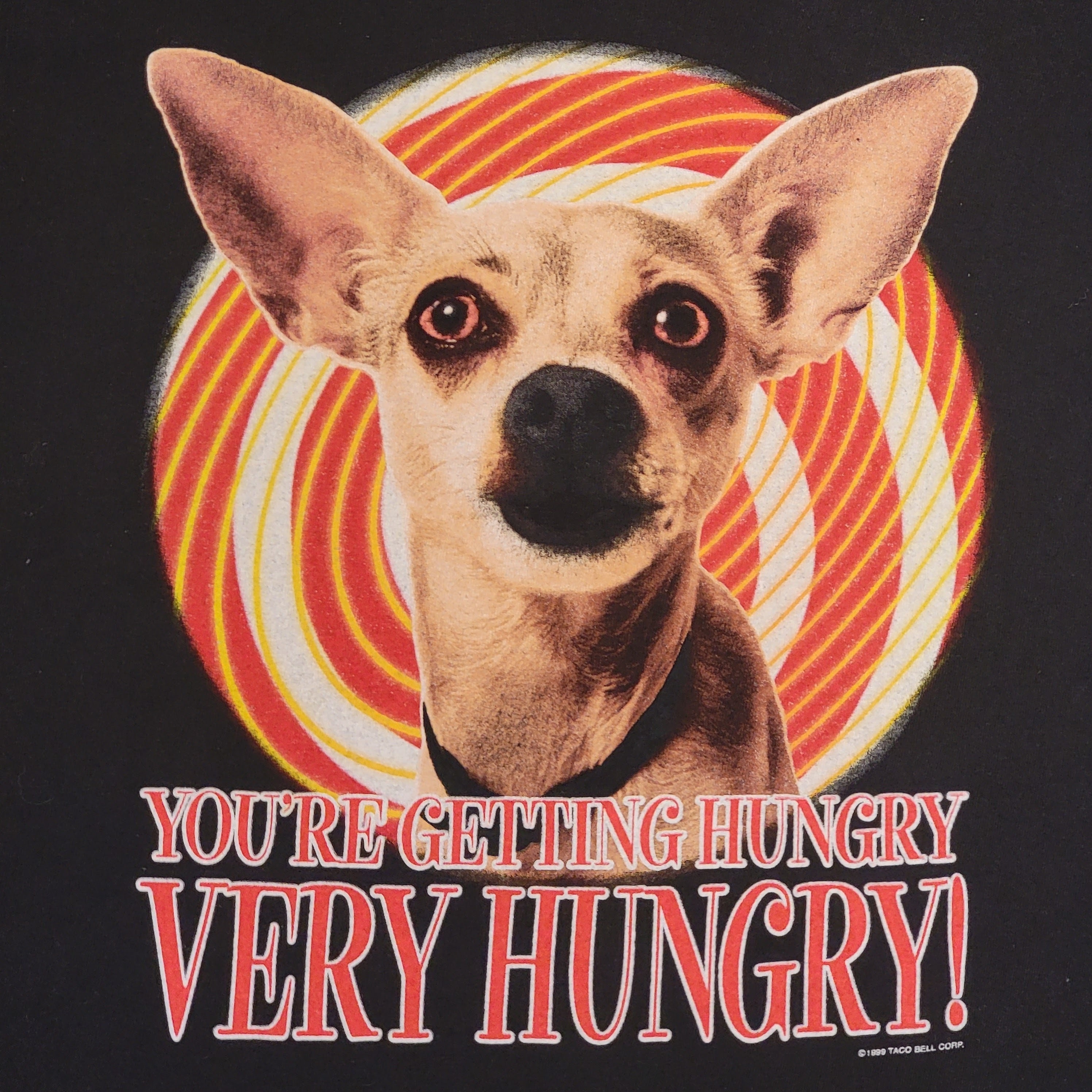 Taco Bell Vintage 90s Chihuahua Dog T-shirt Made in USA - Etsy