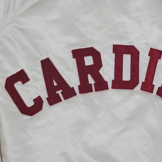 Arizona Cardinals Vintage 80s Chalk Line Satin Bo… - image 5