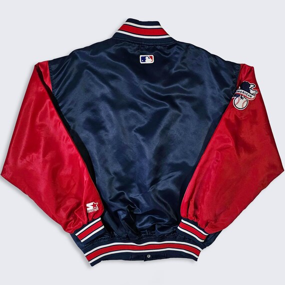 Minnesota Twins Vintage 90s Starter Satin Bomber Jacket - MLB