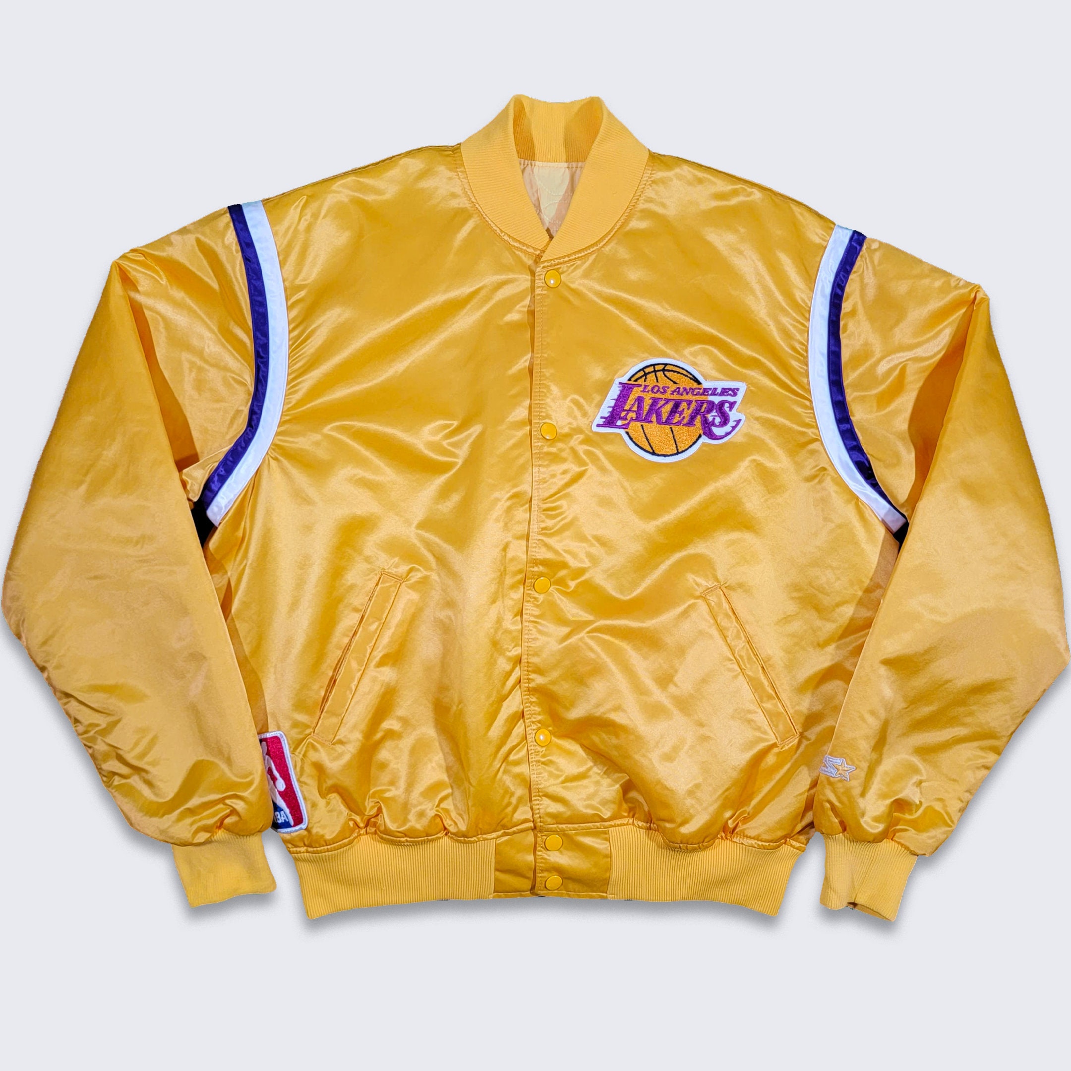 Men's Satin Los Angeles Lakers Jacket - Films Jackets