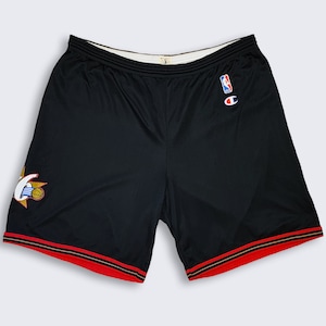 Chicago Bulls Sublimated Black Just Don Shorts - Rare Basketball Jerseys