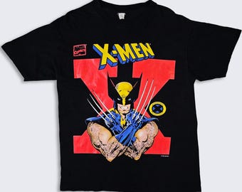 X-men Vintage 90s Wolverine Marvel Comics T-shirt - Mutants Unite