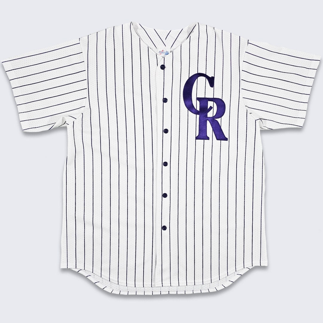 Colorado Rockies Vintage 90s Majestic Baseball Jersey MLB 