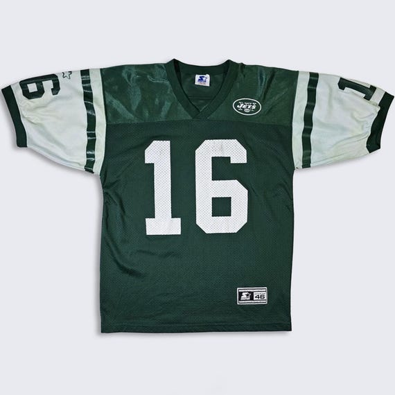 New York Jets Vintage 90s Vinny Testaverde Starter Football Jersey - Green Color Uniform Shirt - Men's Size : Medium ( M ) - FREE Shipping