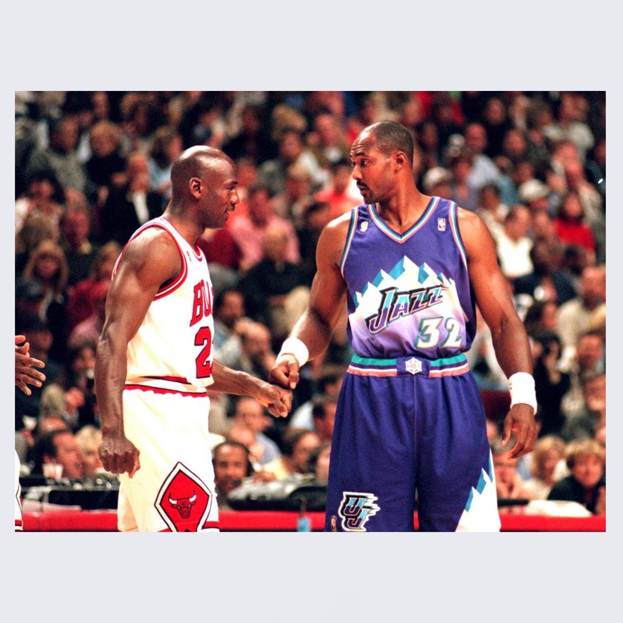 Utah Jazz Vintage 90s Karl Malone Champion Basketball Jersey - Etsy