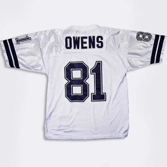 Dallas Cowboys Vintage Terrell Owens Jeff Hamilton Football Jersey