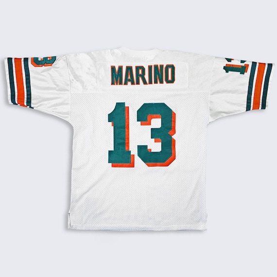 Miami Dolphins Vintage Dan Marino Jeff Hamilton Football Jersey