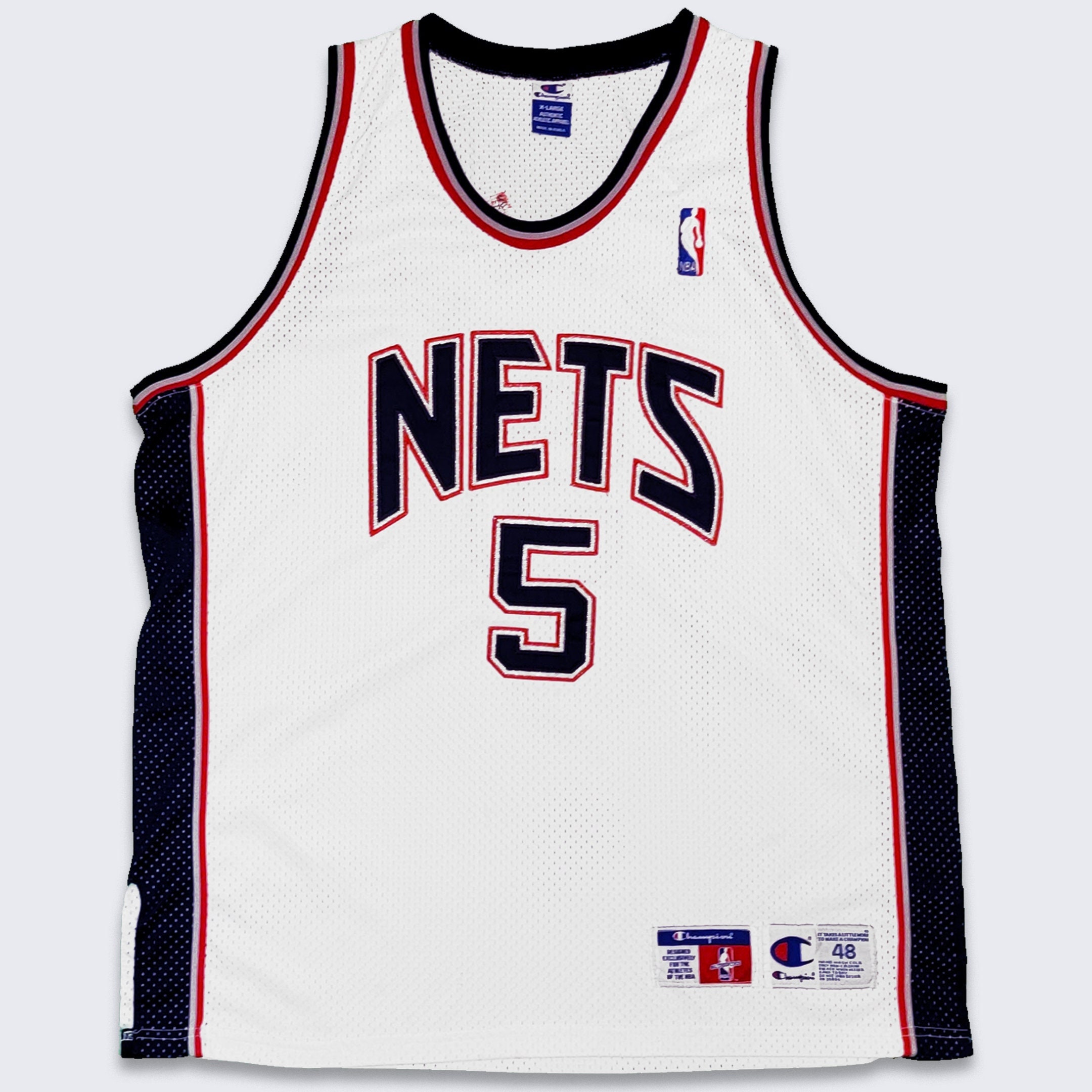 90’s New Jersey Nets Champion NBA Authentic Practice Tee Size XL