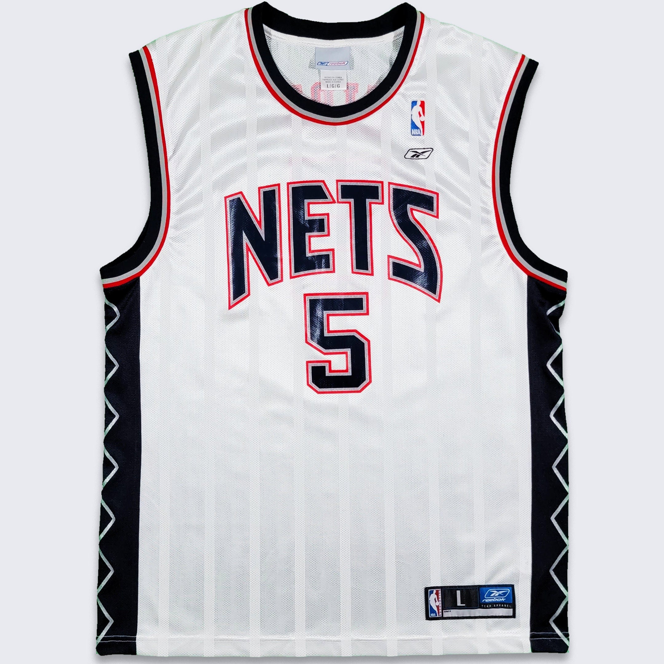 Reebok, Shirts, Jason Kidd New Jersey Nets Jersey