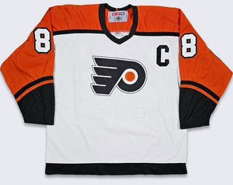 CCM Maska NHL Philadelphia Flyers Blank Jersey Size Mens XLarge White Made  USA