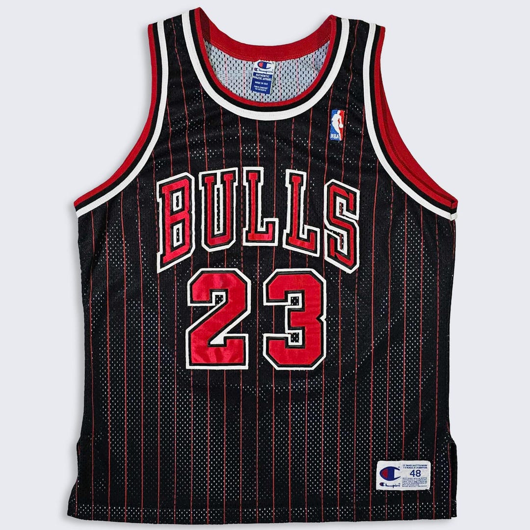 Chicago Bulls Vintage 90s Michael Jordan Authentic Pinstripe