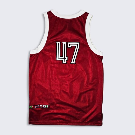 Maillot de basket ball Adidas Russie communiste vintage URSS CCCP chemise sans manches uniforme Union sovietique cousu taille petit livraison gratuite Etsy Canada