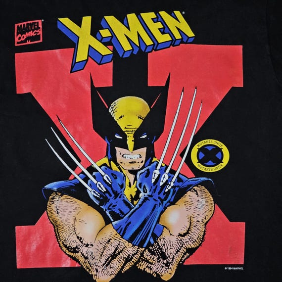 X-men Vintage 90s Wolverine Marvel Comics T-shirt - Mutants Unite