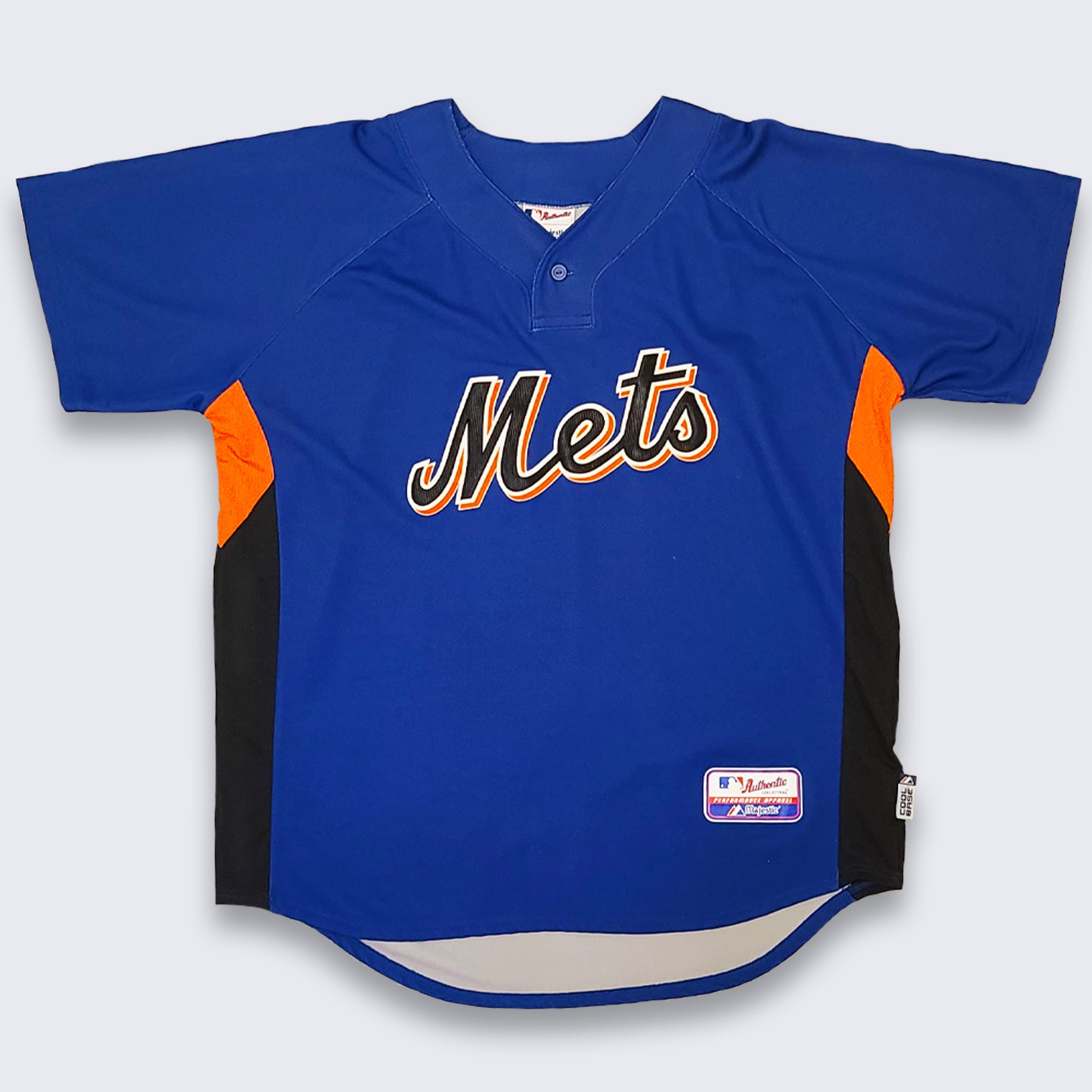 New York Mets Baseball Jersey Majestic Athletics Size 4XL
