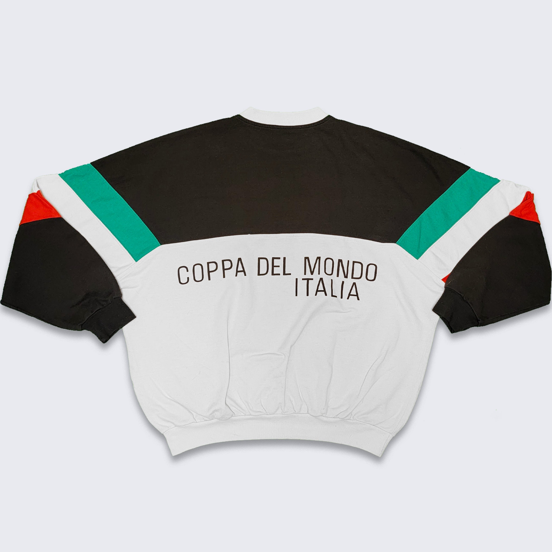 Italy Vintage 90s Adidas Coppa Del Mondo Sweatshirt - Etrvsco