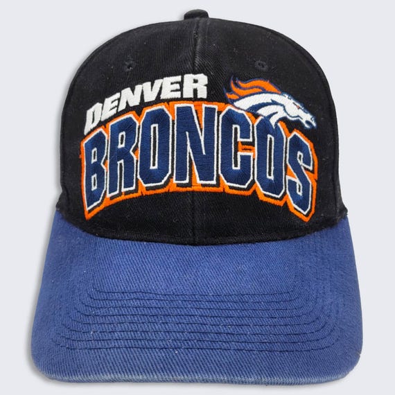 Denver Broncos Vintage 90s Starter Strapback Hat - NFL Officially Licensed Product - 100% Cotton - One Size Fits All - FREE SHIPPING