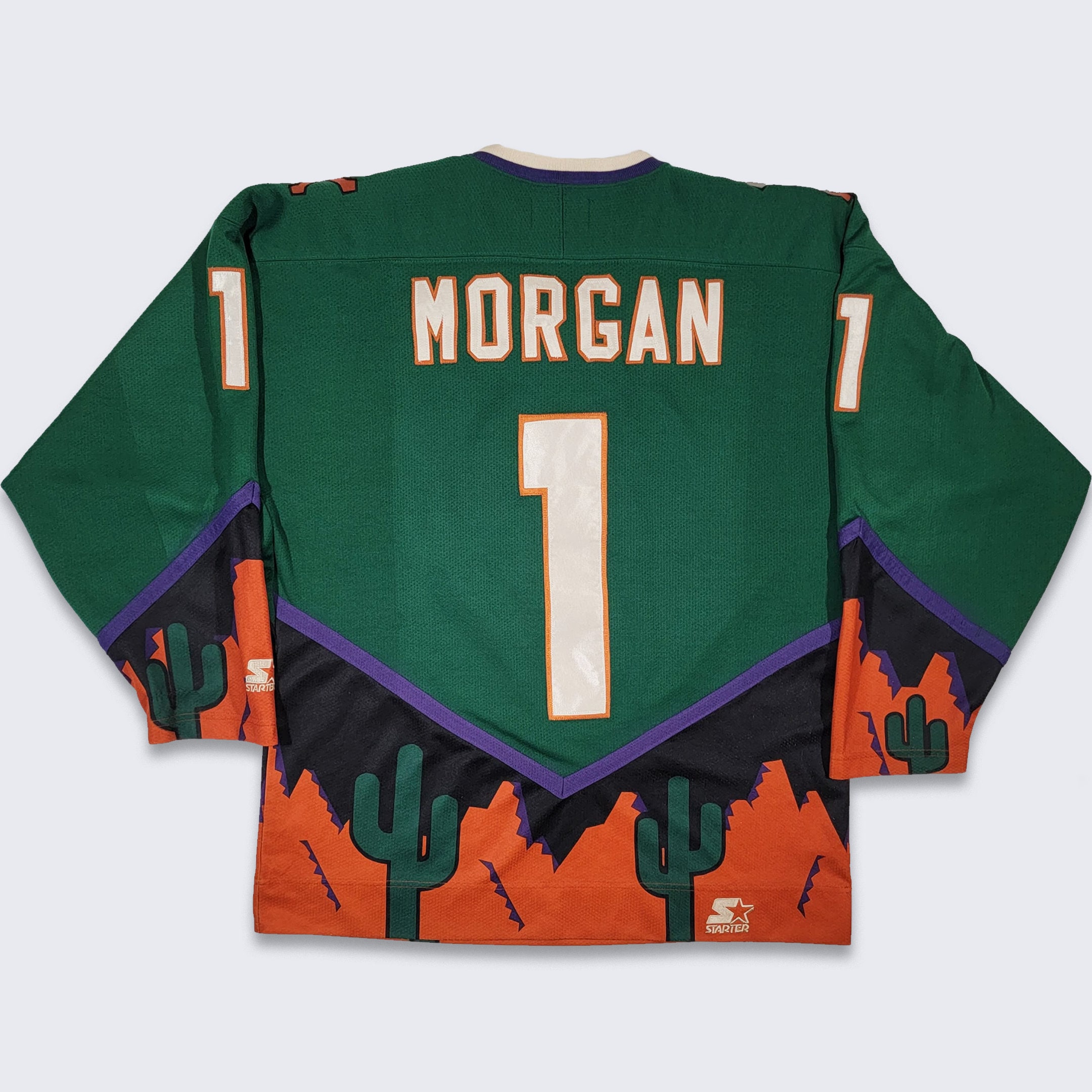 Phoenix Coyotes Vintage 90s Starter Hockey Jersey - NHL Cactus
