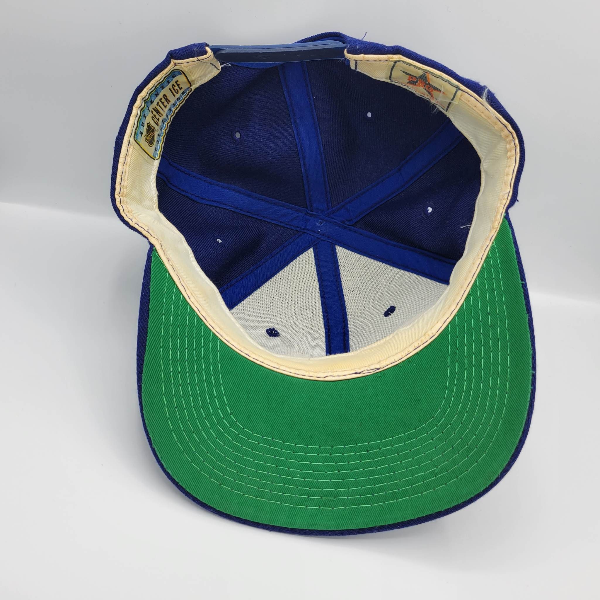 St. Louis Blues Vintage 90's Sports Specialties Script Snapback Cap Hat -  NWT