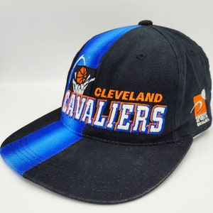 Cleveland Cavaliers Vintage 90s Sports Specialties Draft Snapback Hat - NBA Basketball 1997 Baseball Cap - One Size - Free Shipping