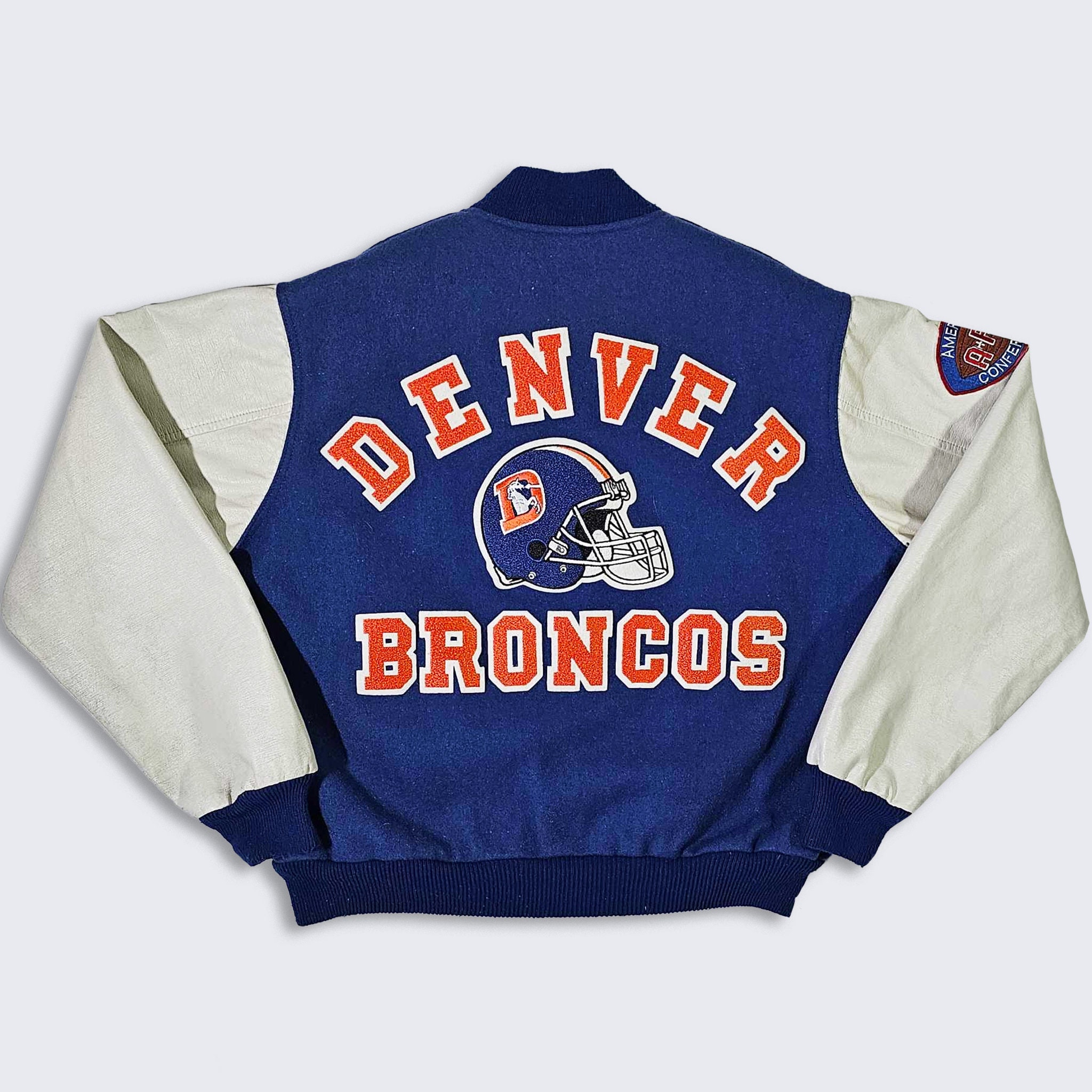 Broncos varsity jacket best sale
