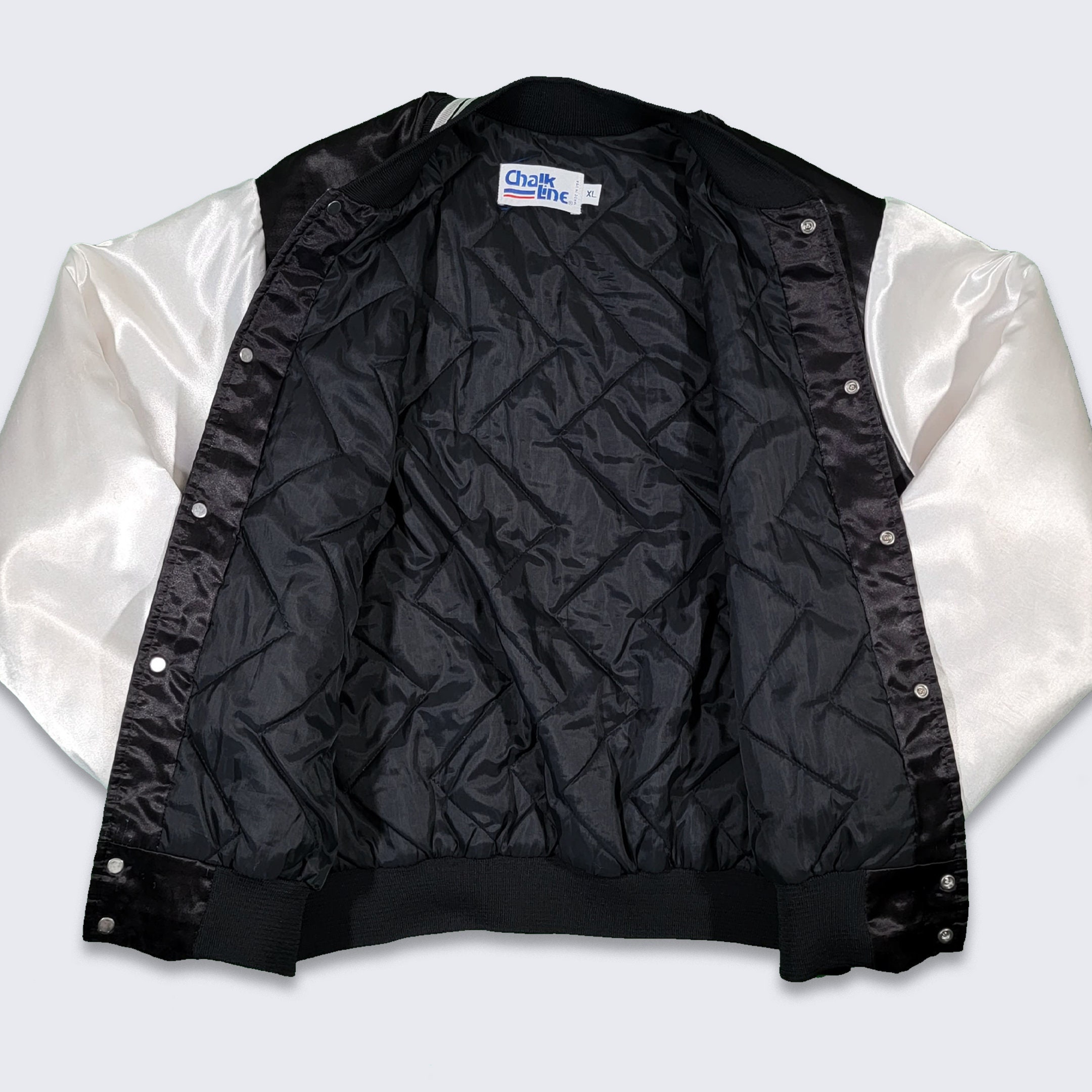 Oakland Raiders Vintage 90s Chalk Line Fanimation Jacket NFL Etsy