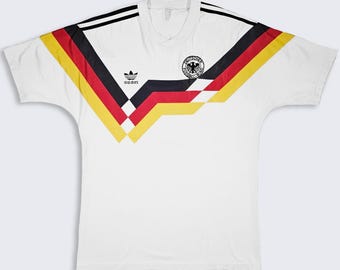 West Germany Vintage 90s Adidas Soccer World Cup Jersey - Etsy