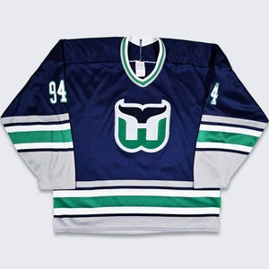 Ron Francis Jersey 10 Hartford Whalers Ice Hockey Jersey 1 Liut Jersey  Retro Sport Sweater Old Team Stitched Letters Numbers - AliExpress