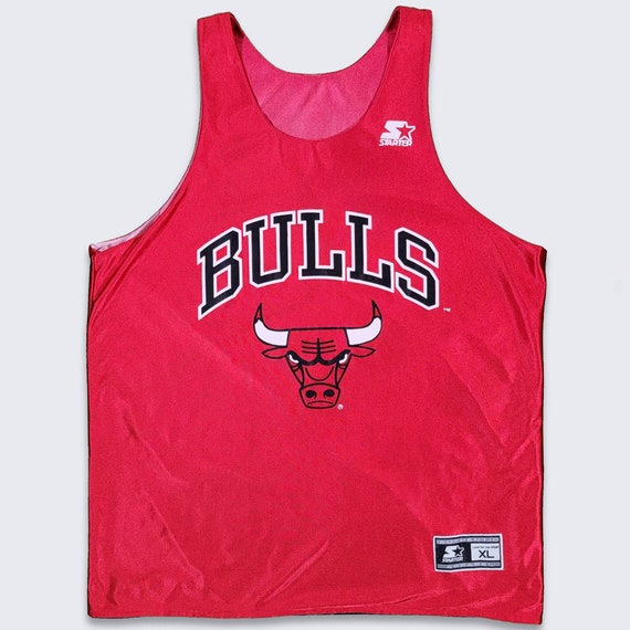Chicago Bulls Mitchell & Ness Reversible Jersey Men's S Black/Red NBA  Tank Top