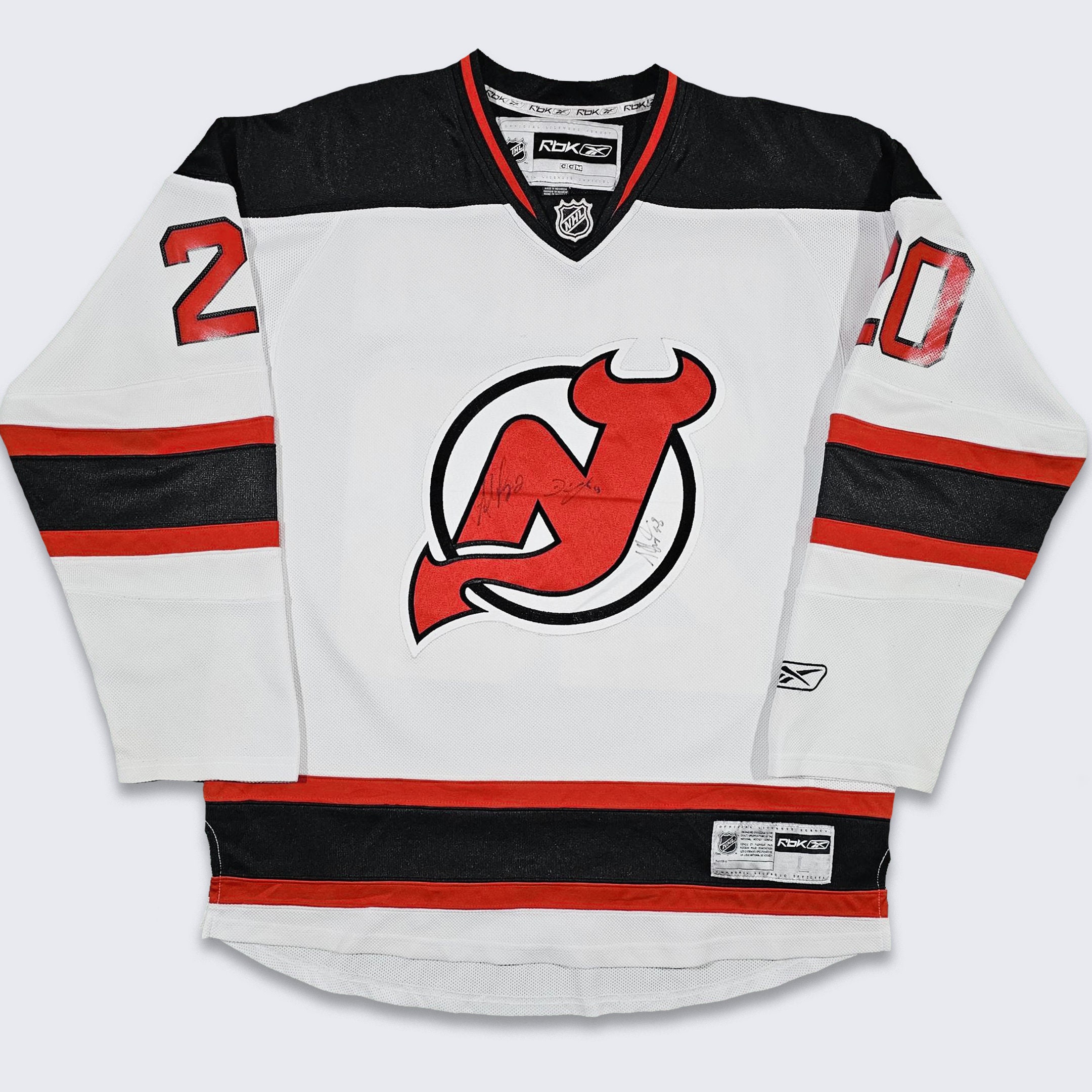 New Jersey Devils Patch Logo, Embroidered Hockey Patches Iron On
