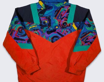 Rare VTG FILA Team Italia Ski Color Block Thermore Puffer