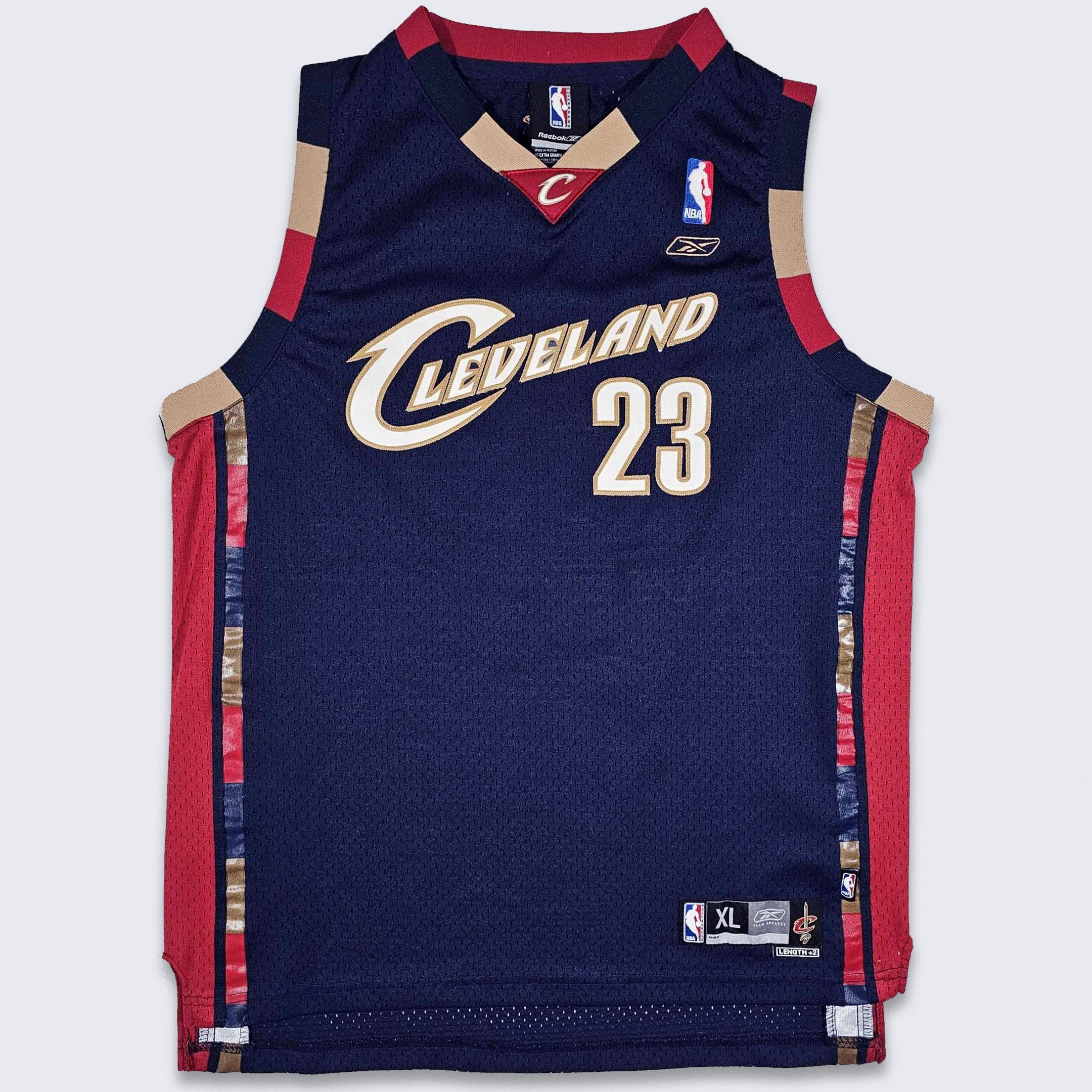 2015 season new NBA men's Cleveland Cavaliers 23 LeBron James embroidery  basketball jerseys jersey navy blue