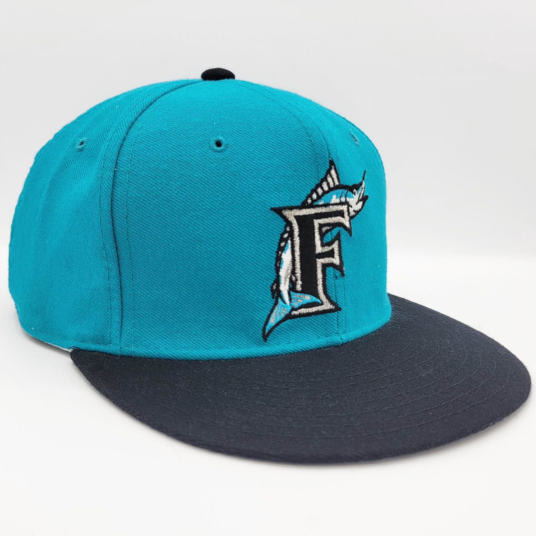 New Era, Accessories, Miami Marlins Throwback New Era Fitted Hat