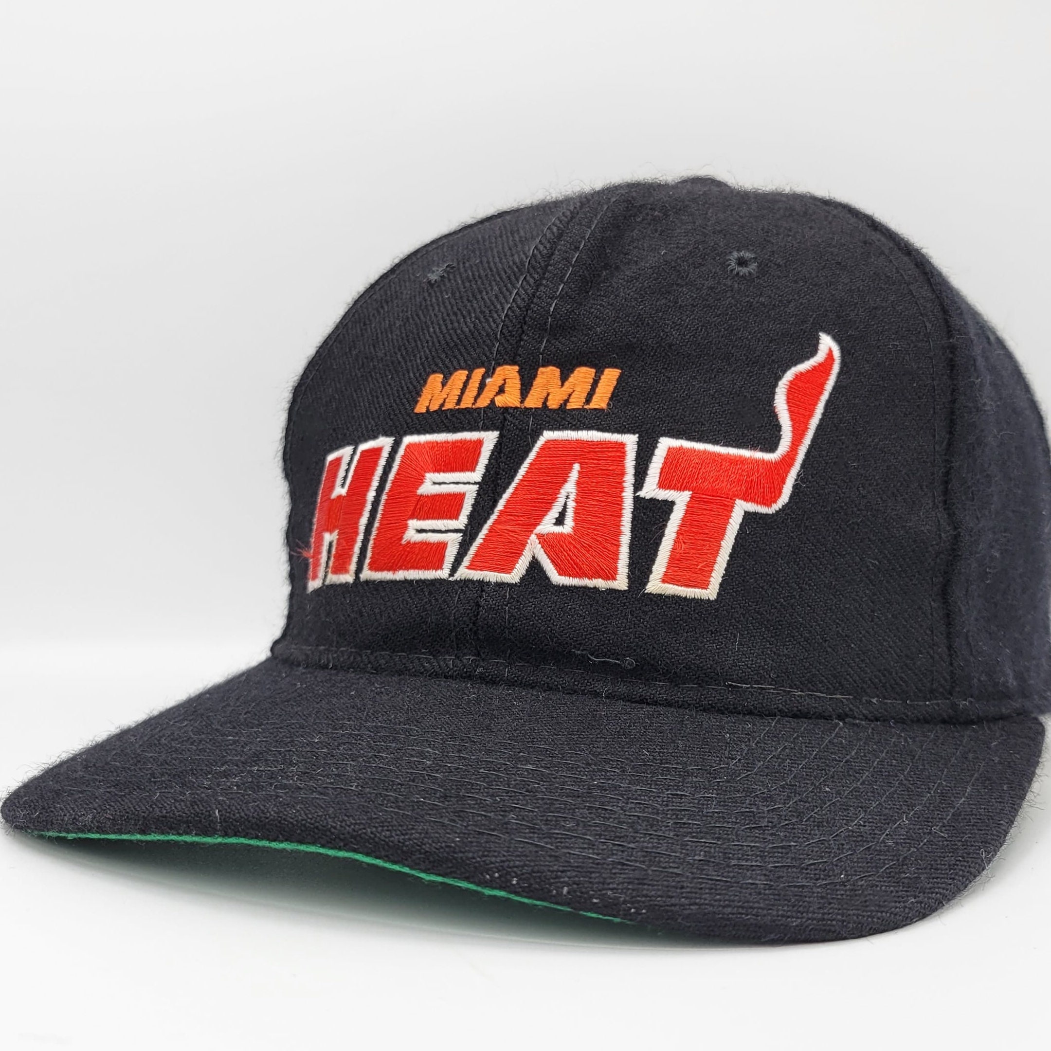 Miami Heat Vintage 80s Starter Wool Snapback Hat First - Etsy
